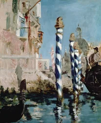 Canal Grande, Benátky, 1875